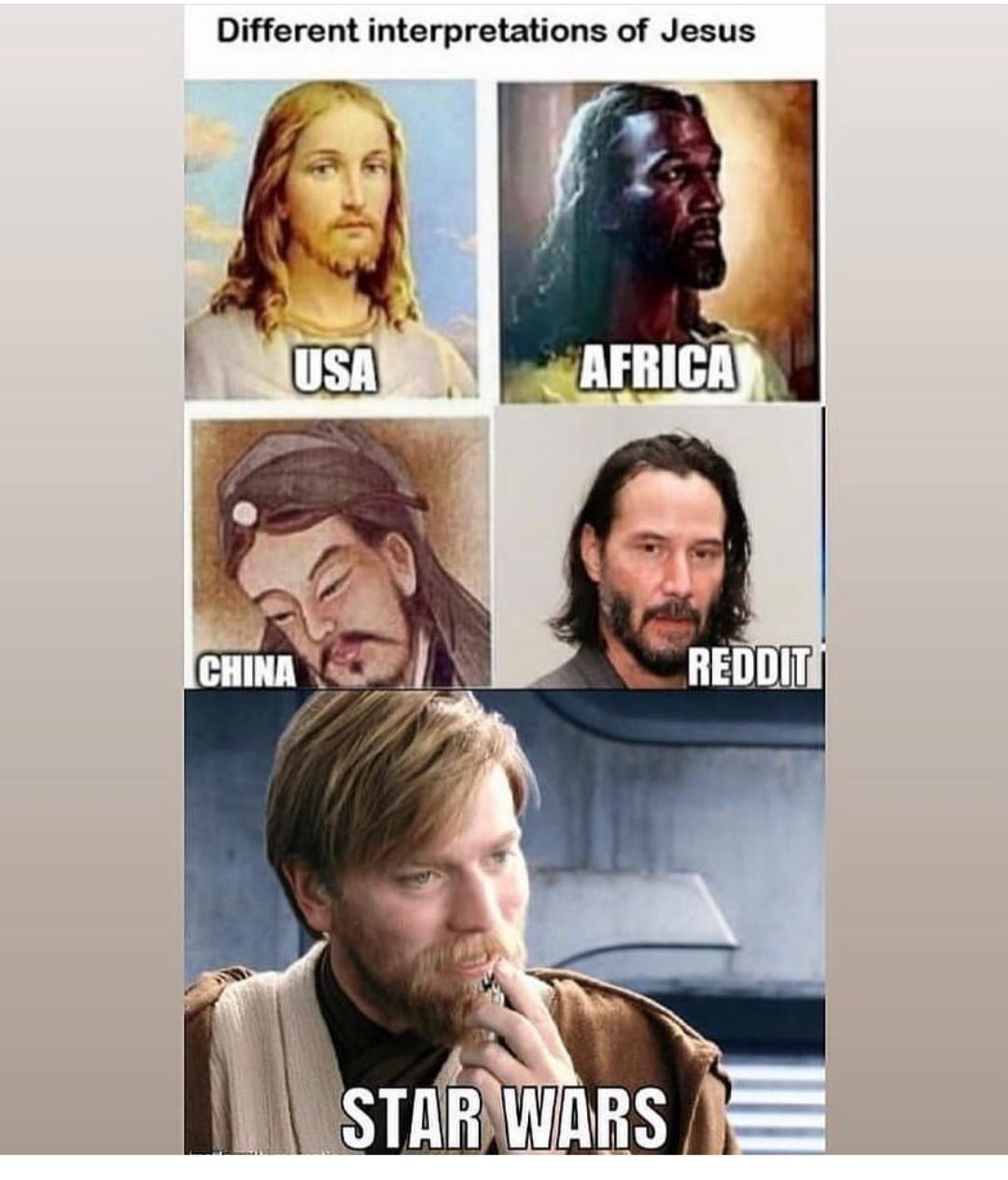 Different interpretations of Jesus