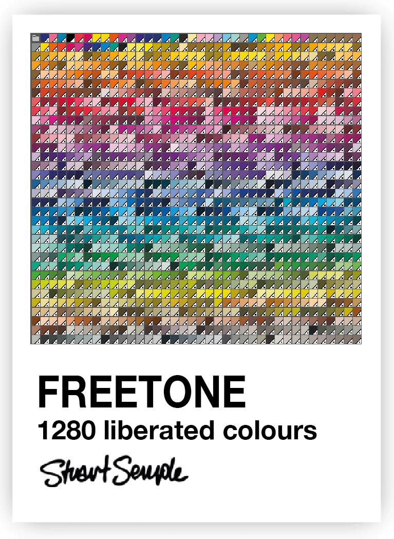 vy FREETONE 1280 liberated colours Shert Sougele