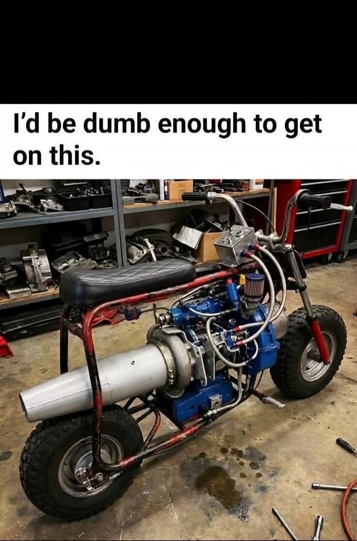 I’d be dumb enough to get on this.