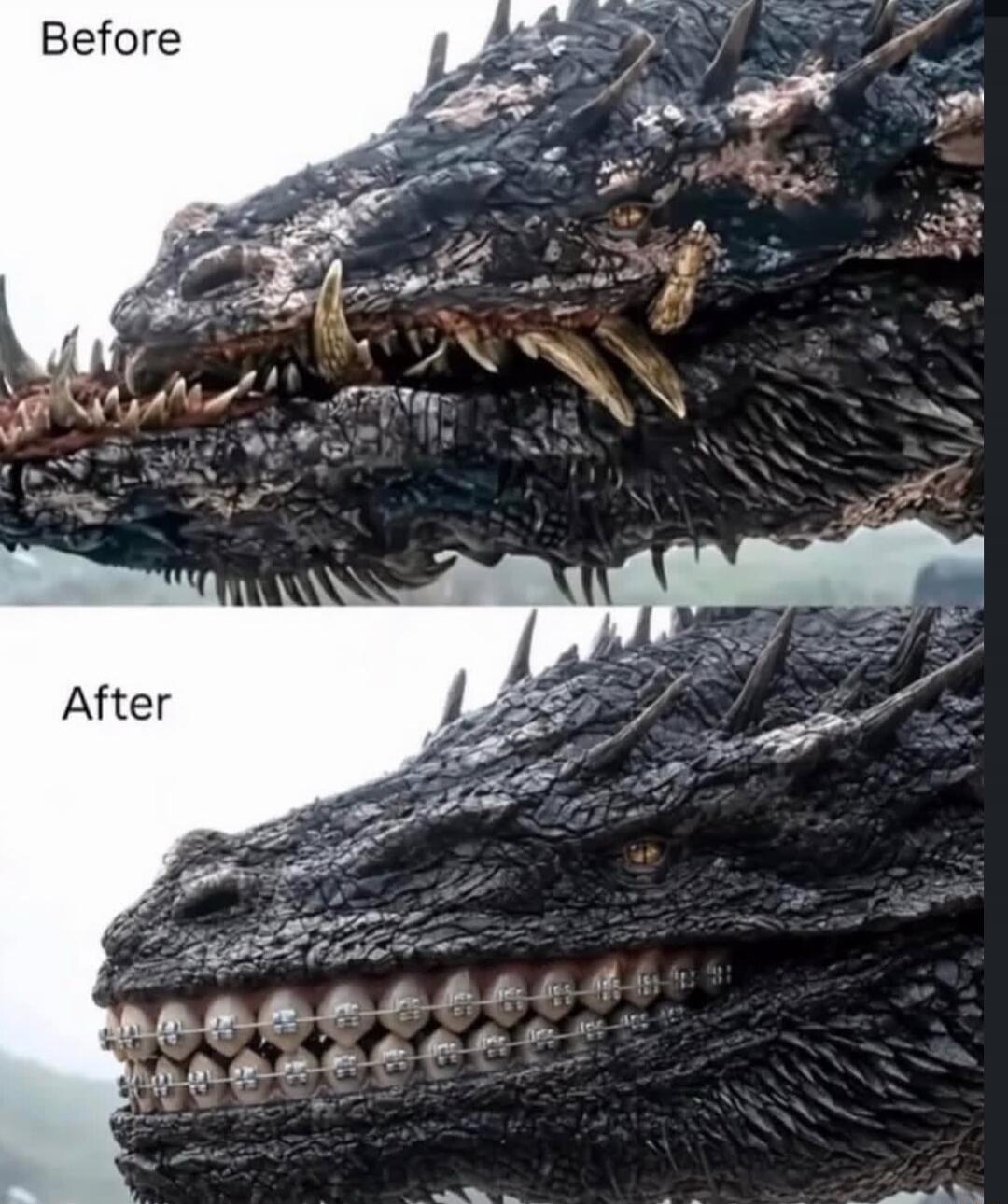 Before After