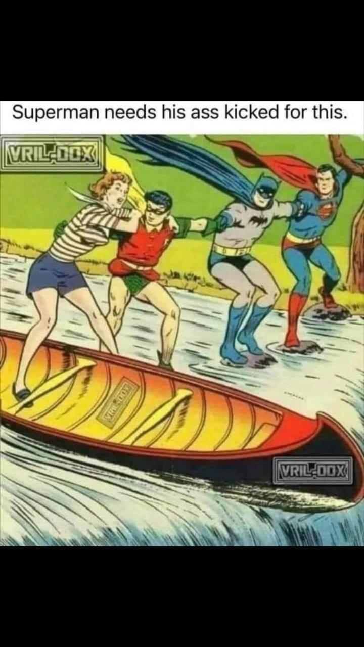 Superman needs his ass kicked for this