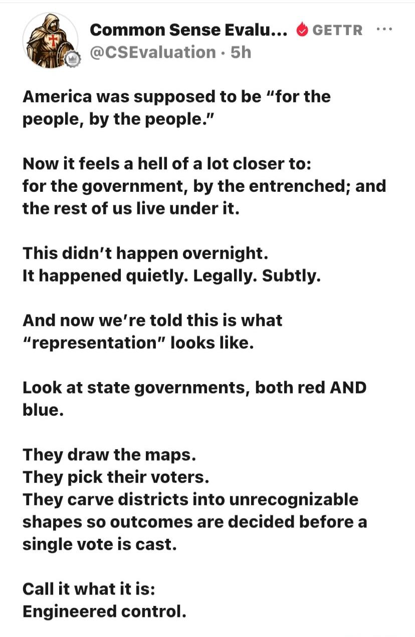 America was supposed to be 