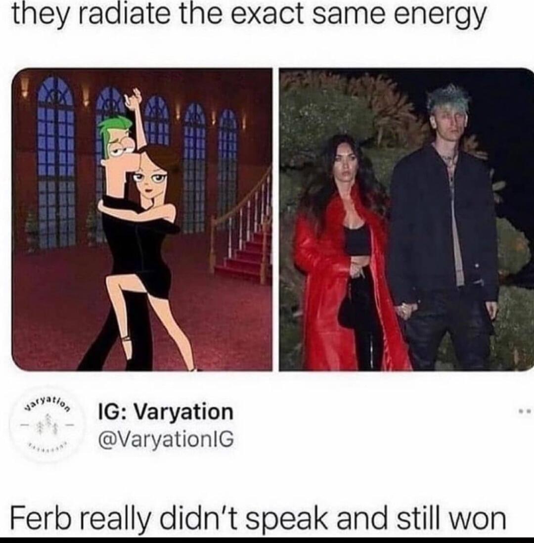 they radiate the exact same energy Varyation aryationlG Ferb really didnt speak and still won