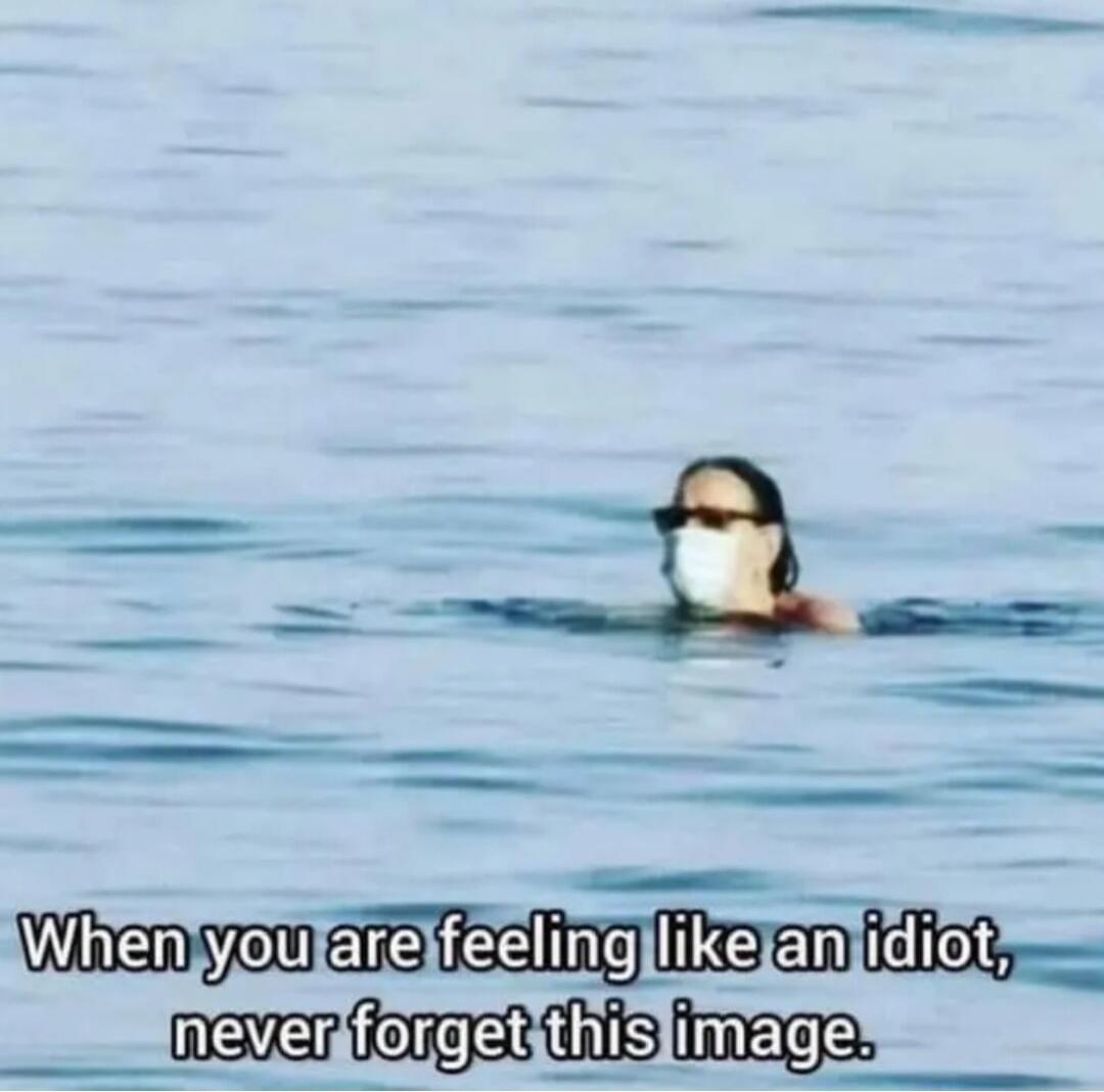 When you are feeling like an idiot, never forget this image.