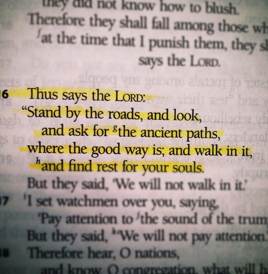 Thus says the LORD: 