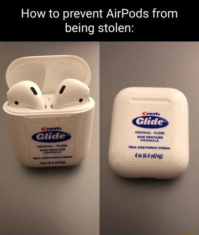How to prevent AirPods from being stolen