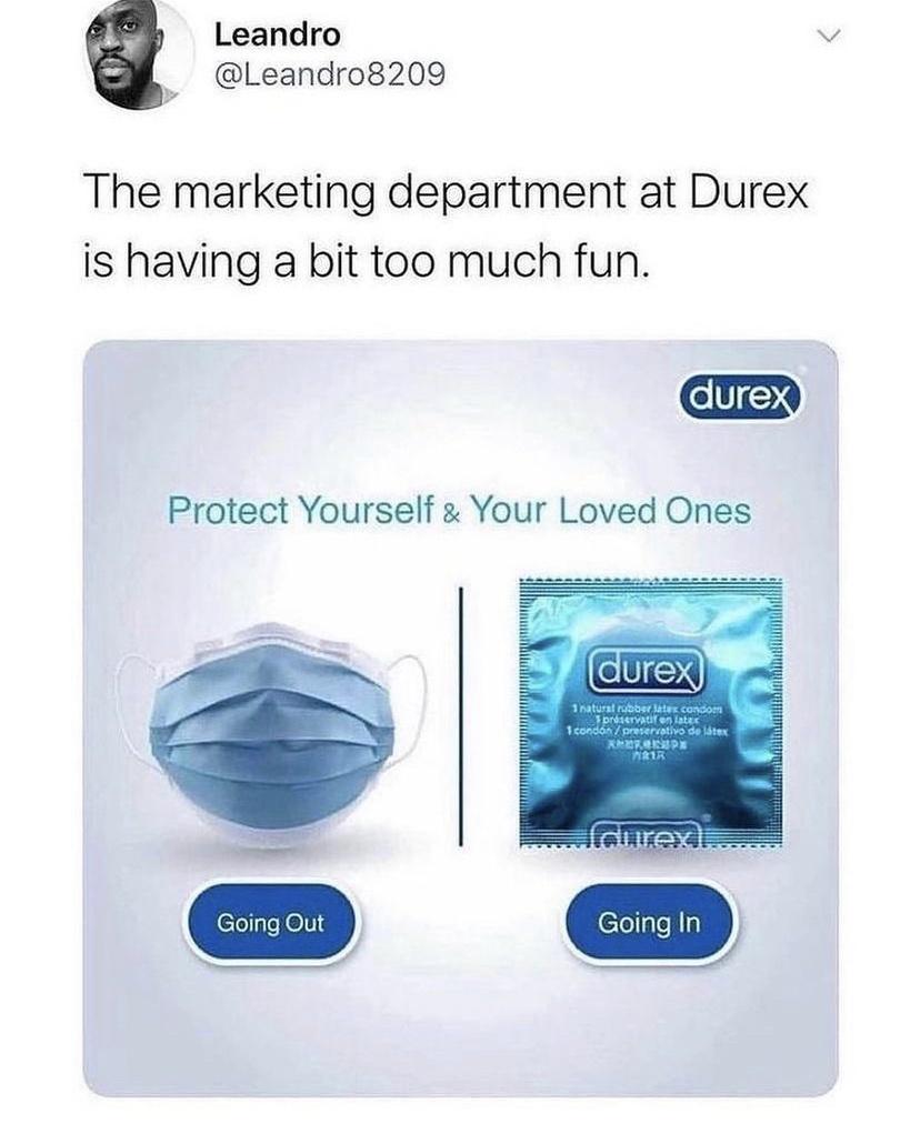 Leandro 3 Leandro8209 The marketing department at Durex is having a bit too much fun Protect Yourself Your Loved Ones 4 T