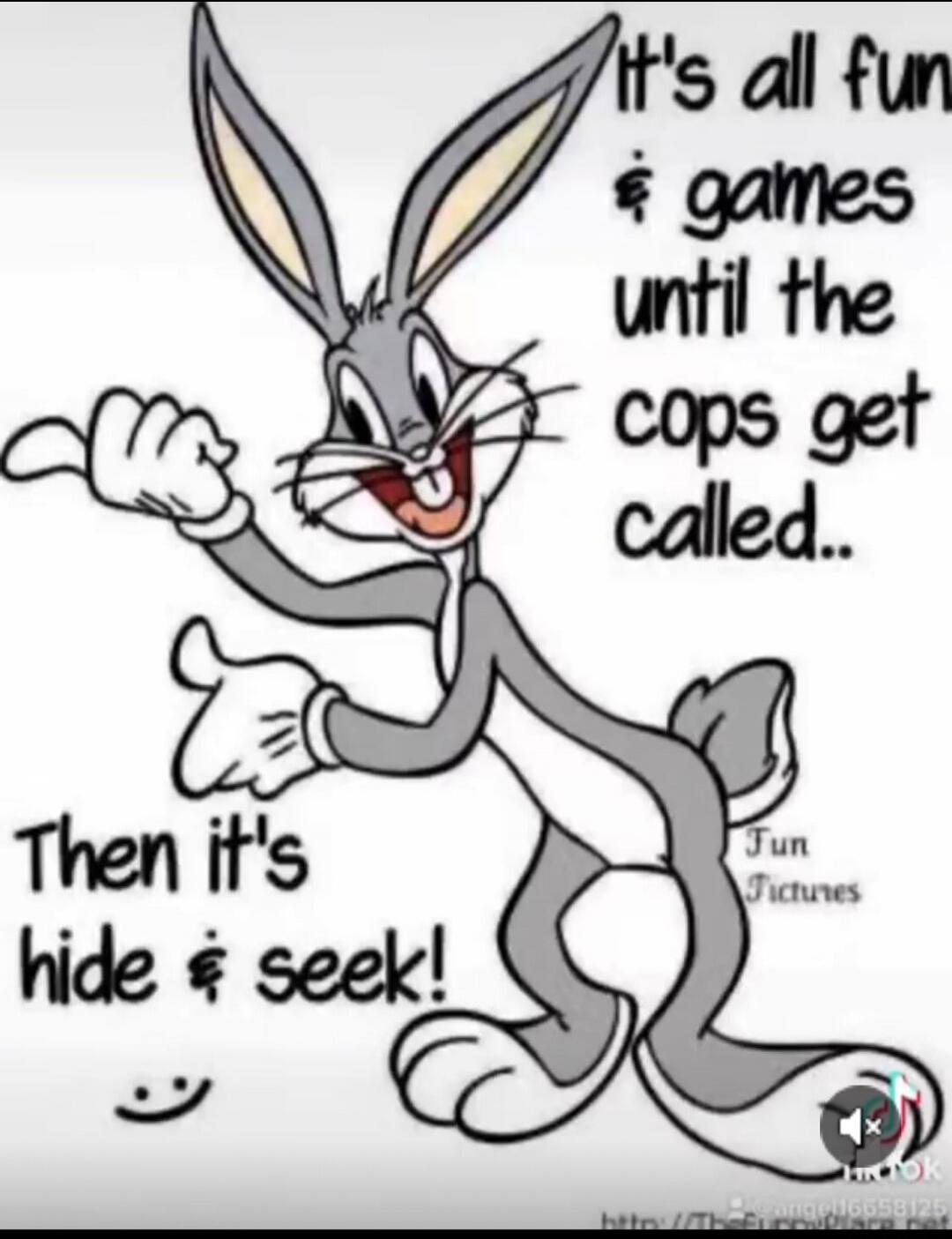 It's all fun & games until the cops get called.. Then it's hide & seek! Fun Pictures