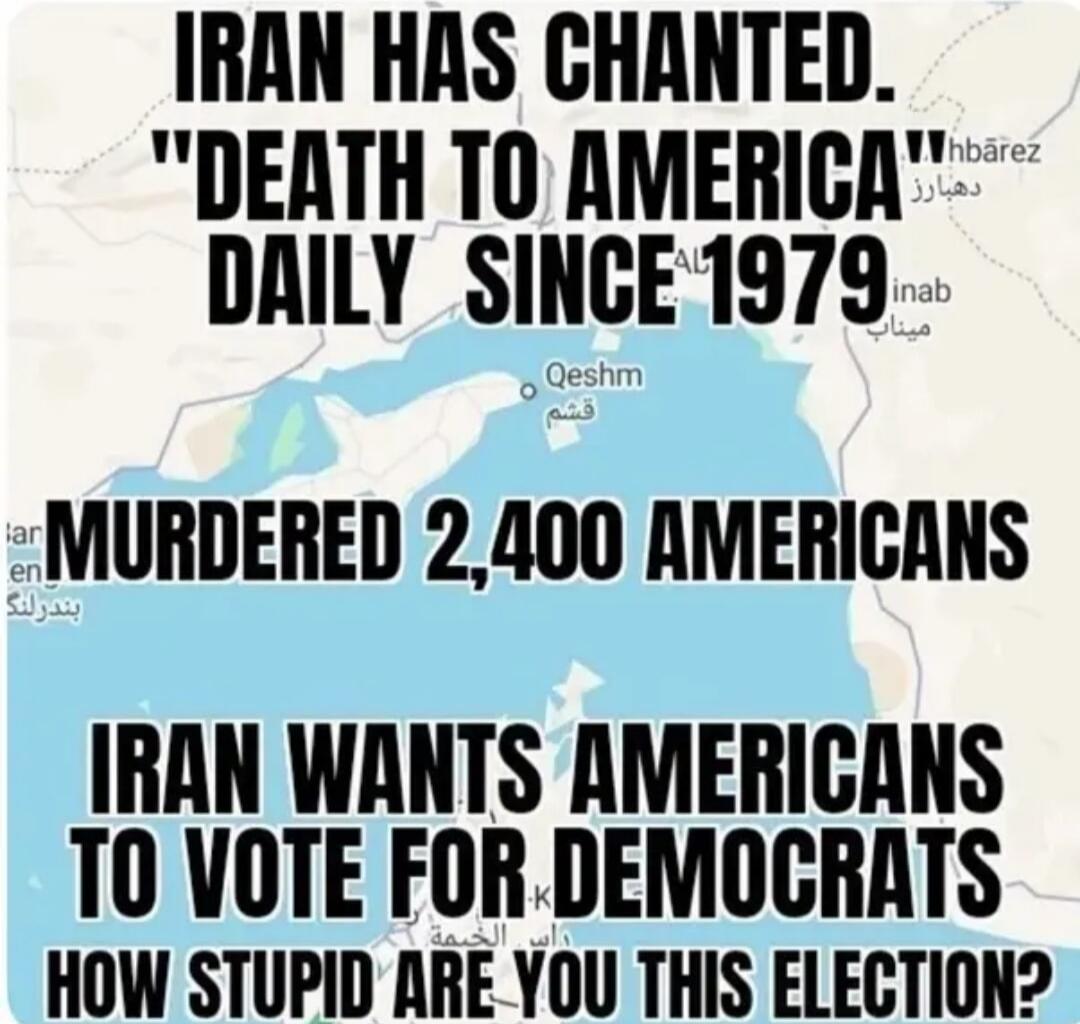 IRAN HAS CHANTED. 