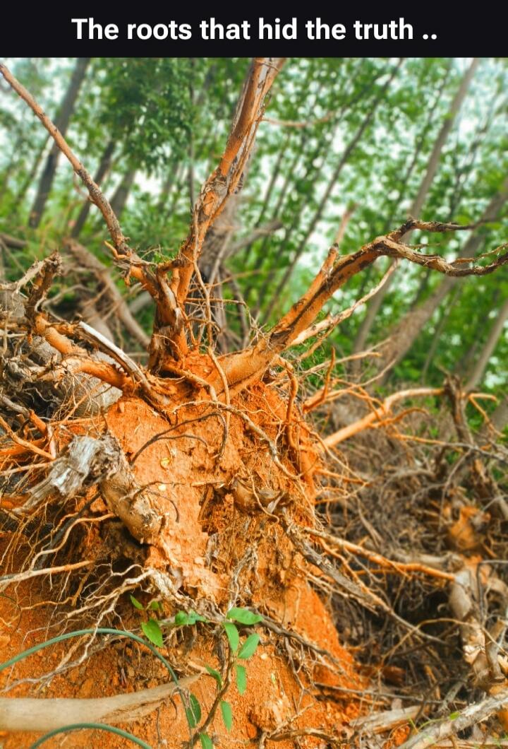 The roots that hid the truth ..