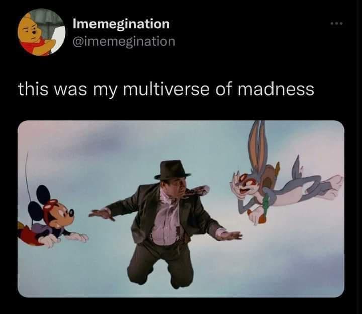 l o Imemegination InEINEEE this was my multiverse of madness