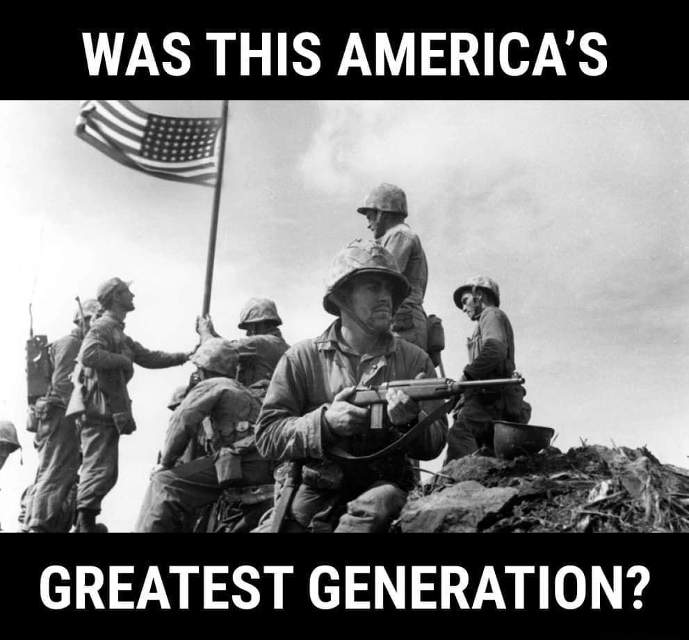 WAS THIS AMERICAS GREATEST GENERATION