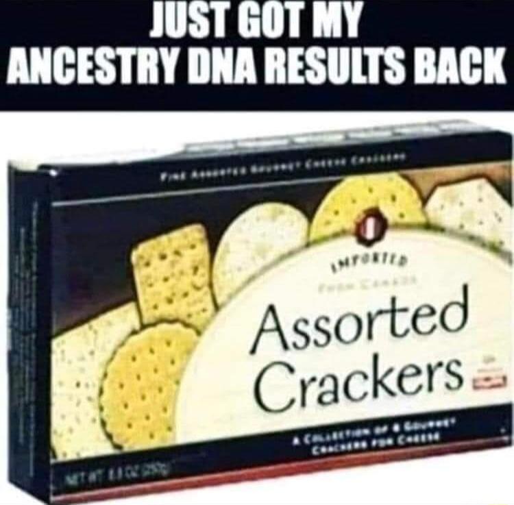 JUST GOT MY ANCESTRY DNA RESULTS BACK