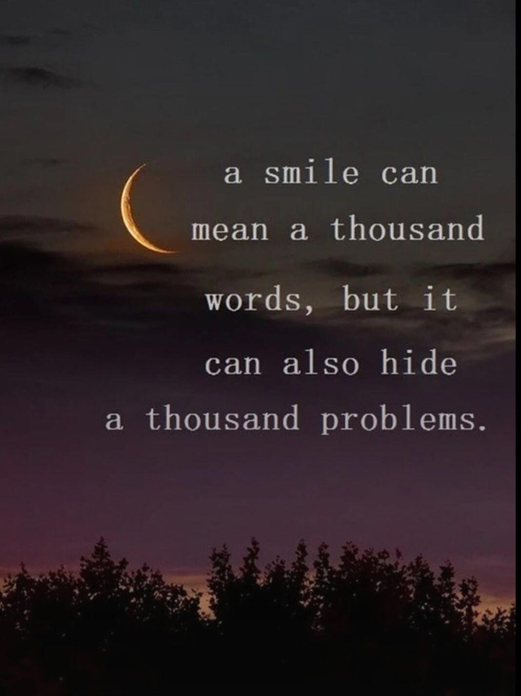 a smile can mean a thousand words, but it can also hide a thousand problems.