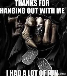 THANKS FOR HANGING OUT WITH ME Nl W IHAIMIITIIFIIH s