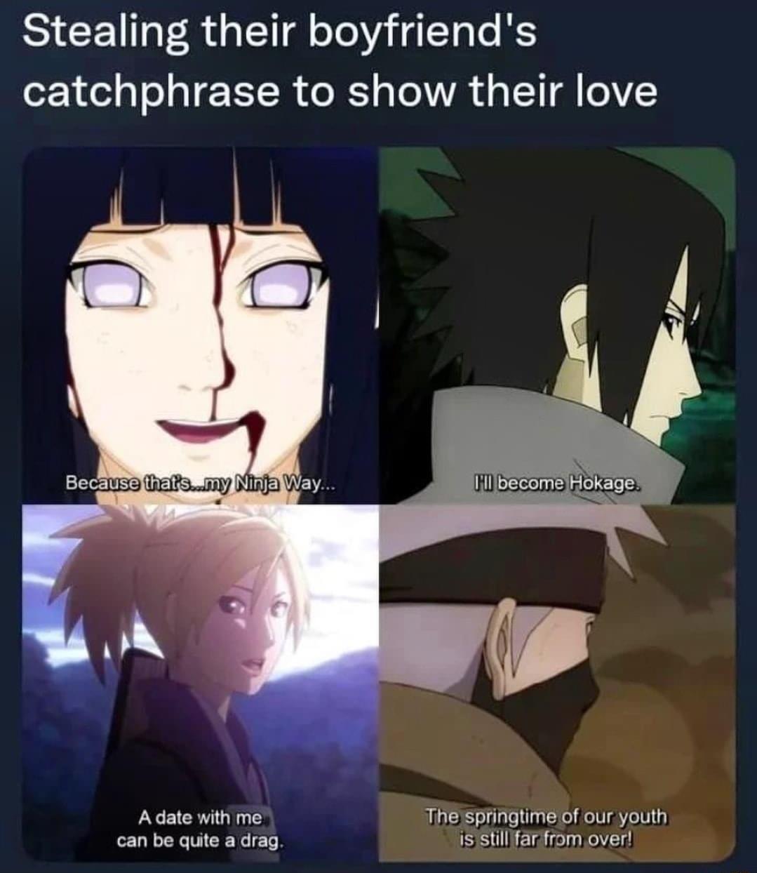 Stealing their boyfriends catchphrase to show their love Adate with me ThBspnngume of our youth can be quite a drag SEStilrariom over