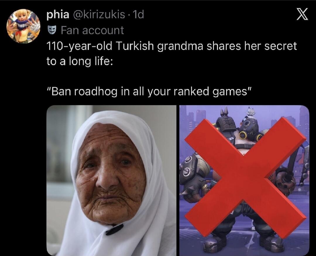 phia @kirizukis · 1d Fan account 110-year-old Turkish grandma shares her secret to a long life: 