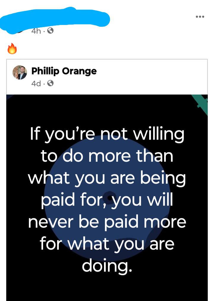 i 7 Pflllp Orange 4dQ If youre not willing eXe oW aalo R aF Tg W EIAVCIVIE N olligle oF1To i o SAVeTURVV1 TAVZTdl oT W oF o Naglel for what you are fololgloR