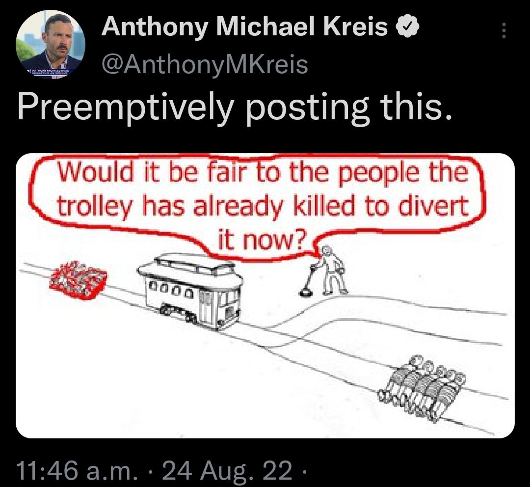 Anthony Michael Kreis Ptaemptively posting this