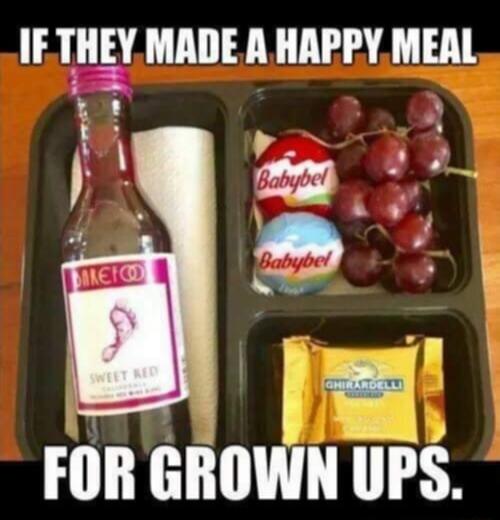 IF IIIEY MADE A HAPRY MEAL 1 4 L J