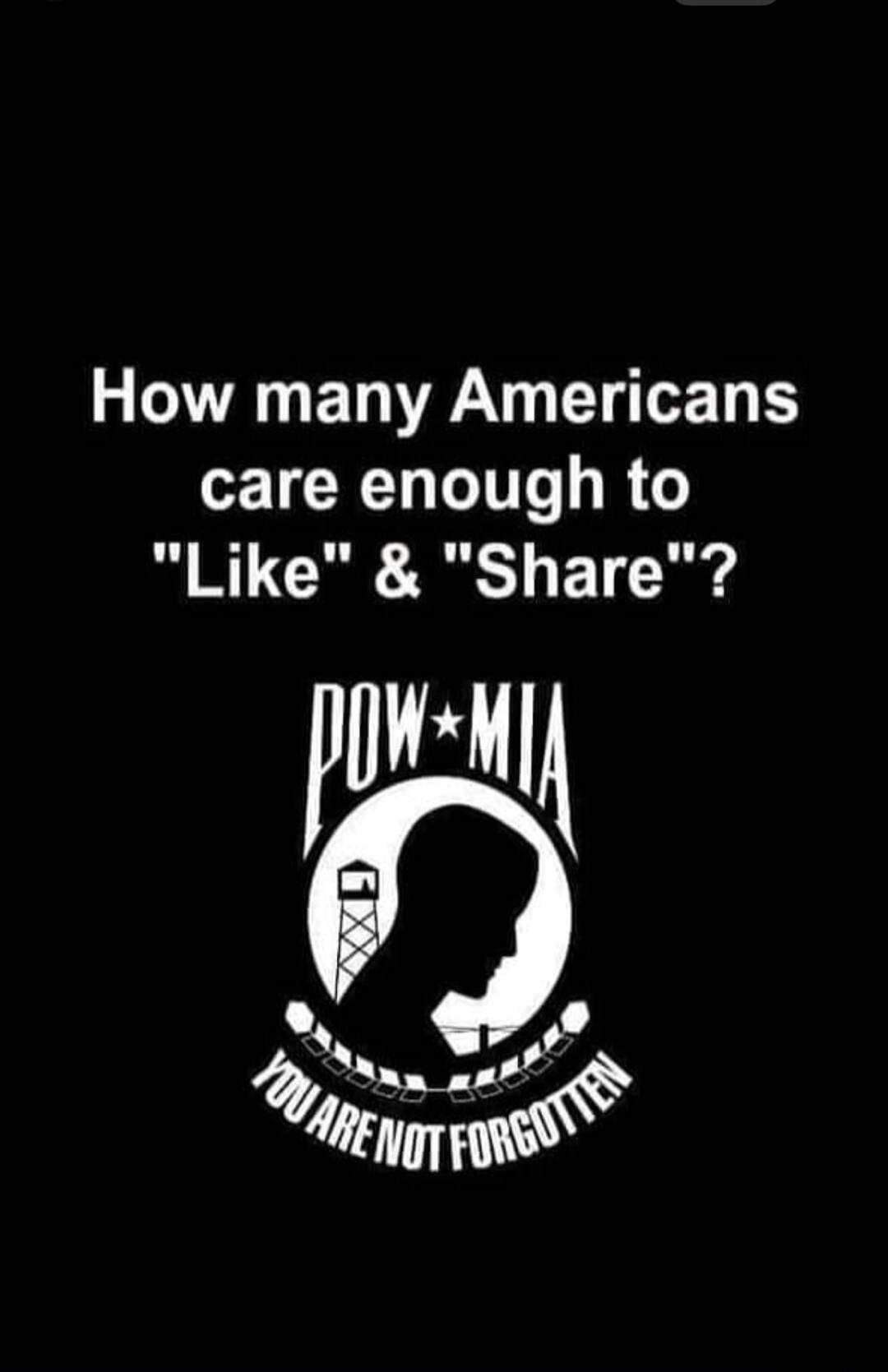 How many Americans care enough to 