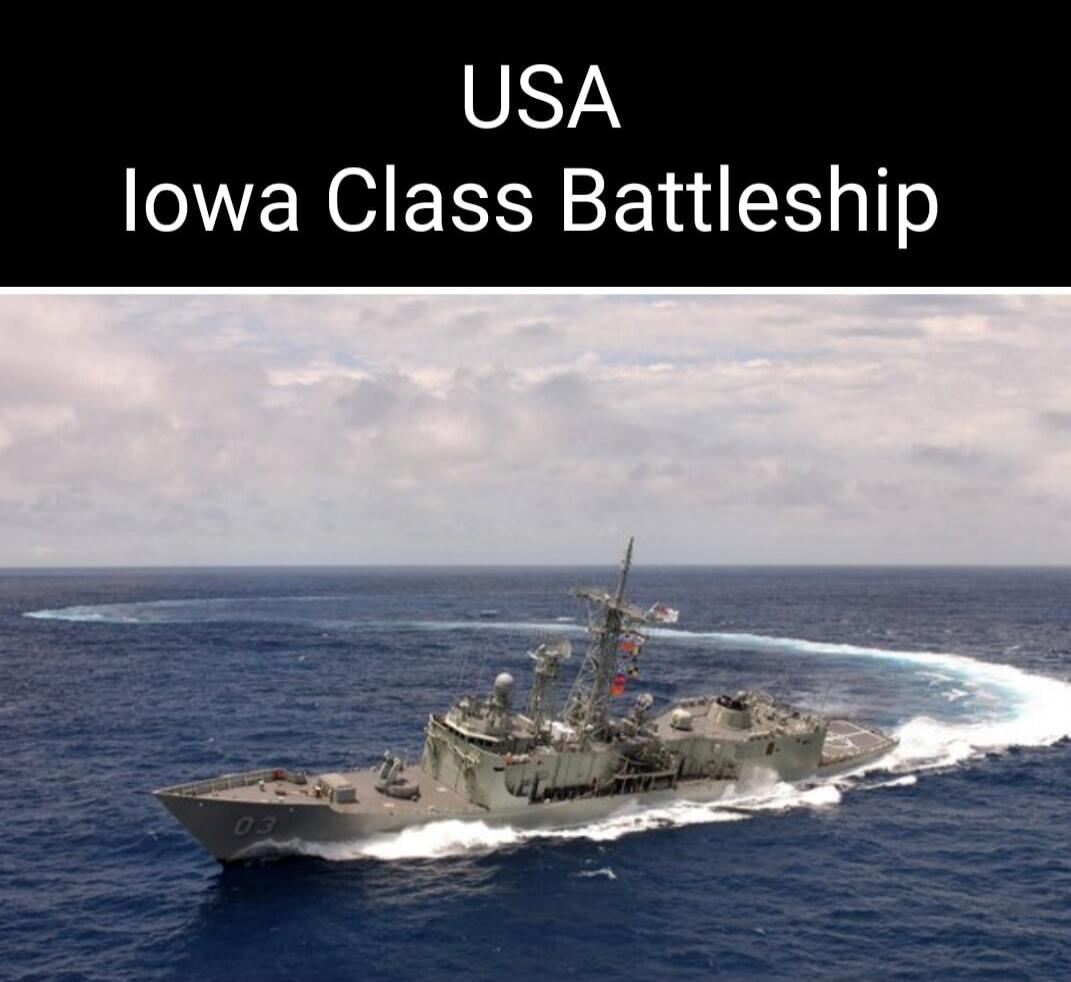USA Iowa Class Battleship
Session ID: 1100480.