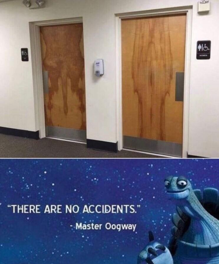THERE ARE NO ACFIDENTS K ster Oedwq