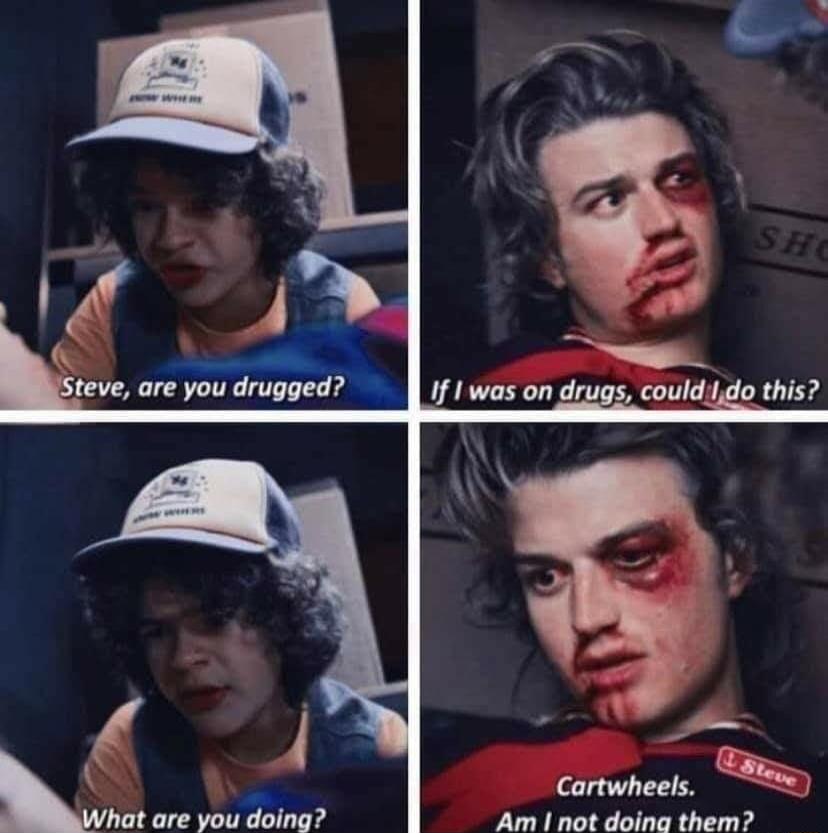 4 K 5 teve are you iy1 was on drugs couldido this Cartwheels B ore vo0 Qoing Am not doina them