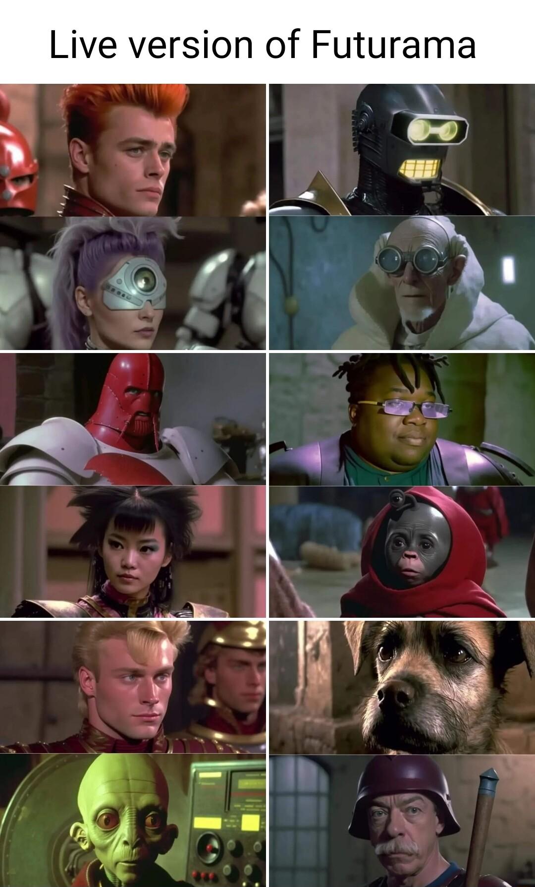 Live version of Futurama