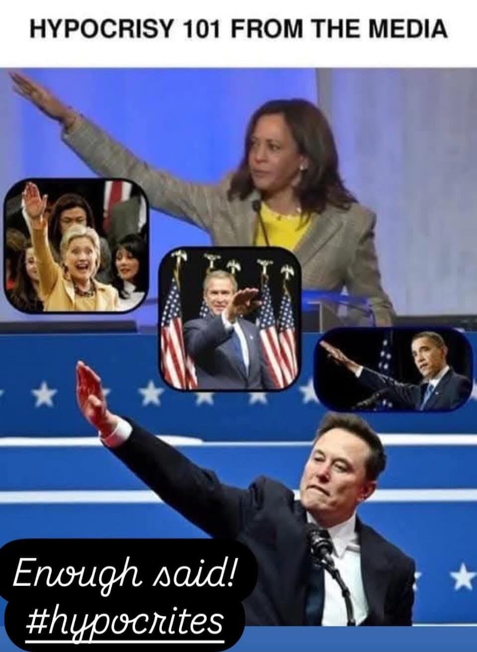 HYPOCRISY 101 FROM THE MEDIA Enough said! #hypocrites