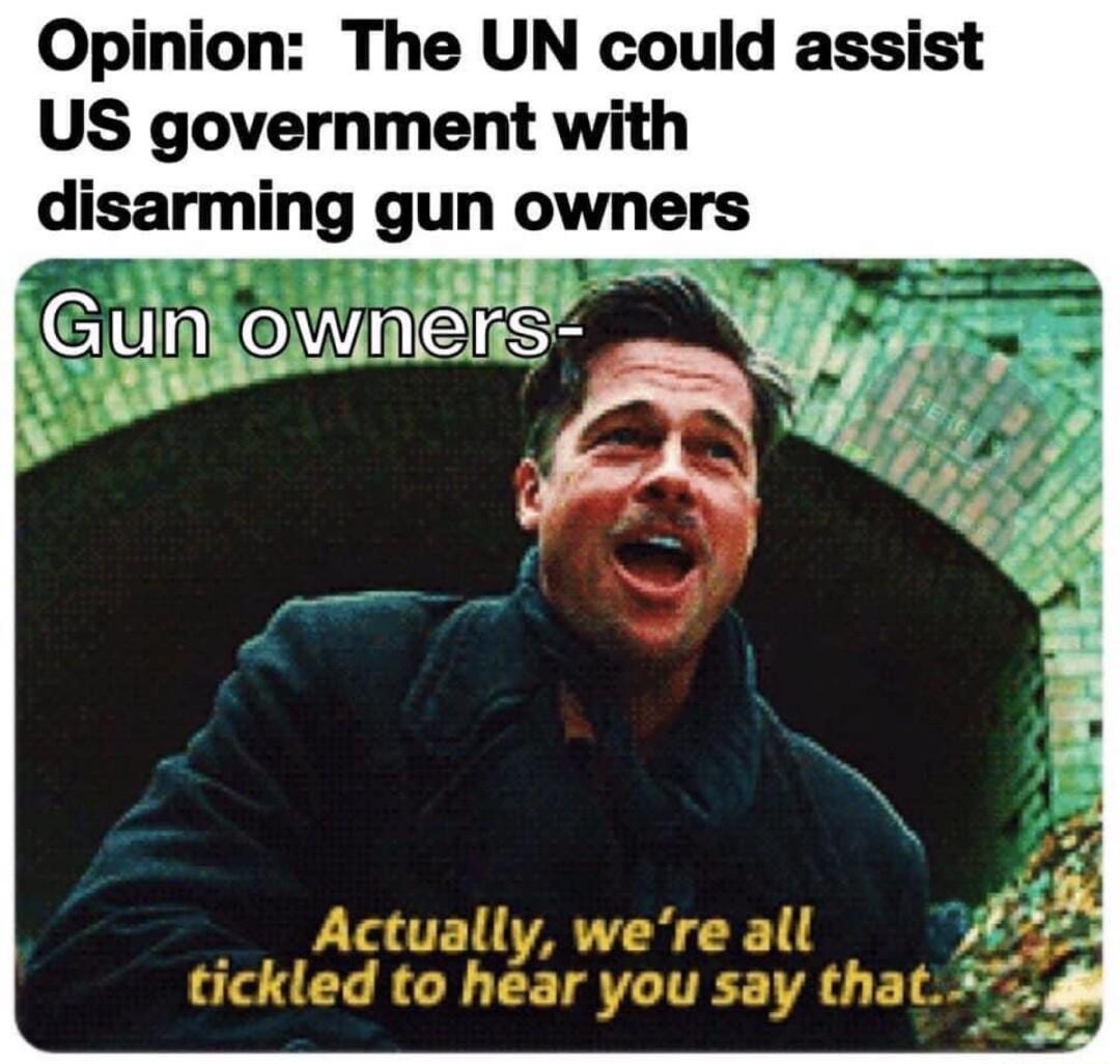 Opinion The UN could assist US government with disarming gun owners