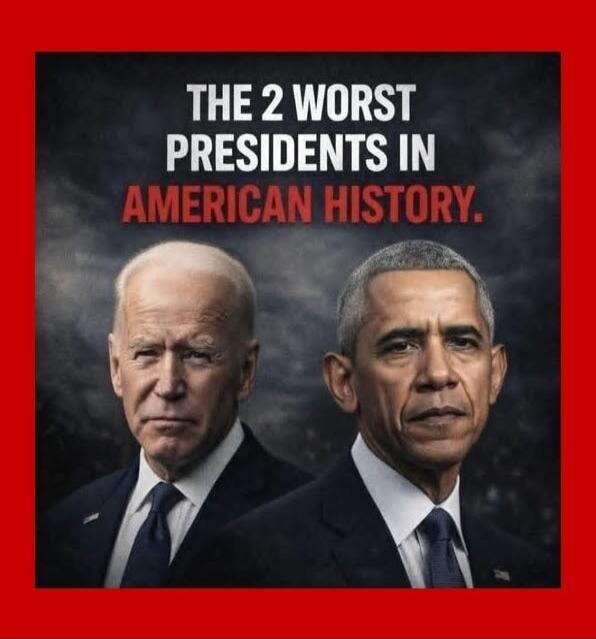 THE 2 WORST PRESIDENTS IN AMERICAN HISTORY.