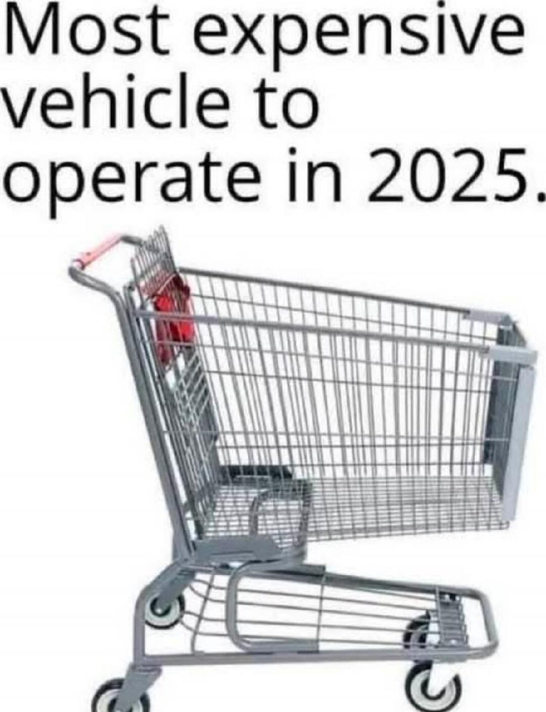 Most expensive vehicle to operate in 2025.