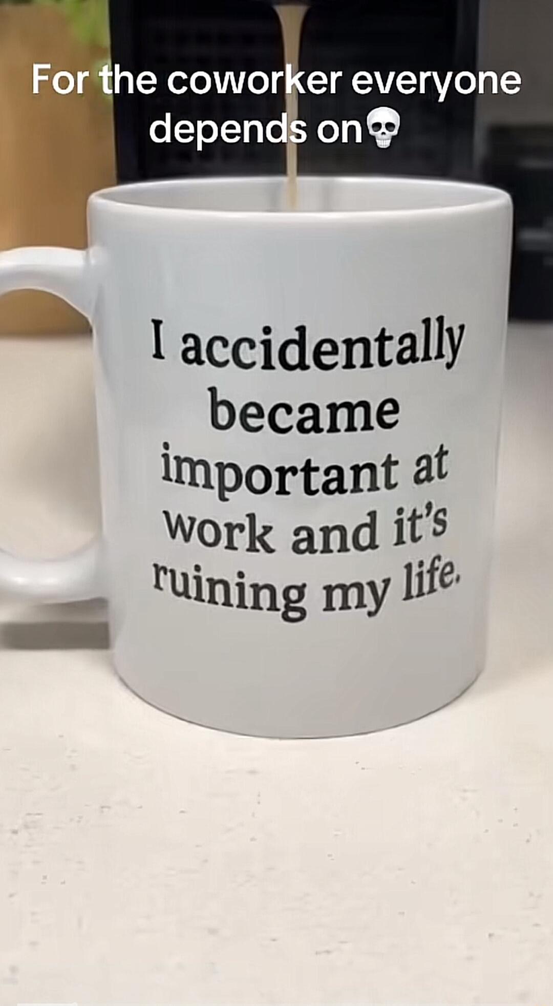 For the coworker everyone depends on💀
I accidentally became important at work and it’s ruining my life.