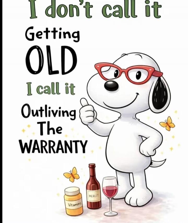 I don't call it Getting OLD I call it Outliving The WARRANTY