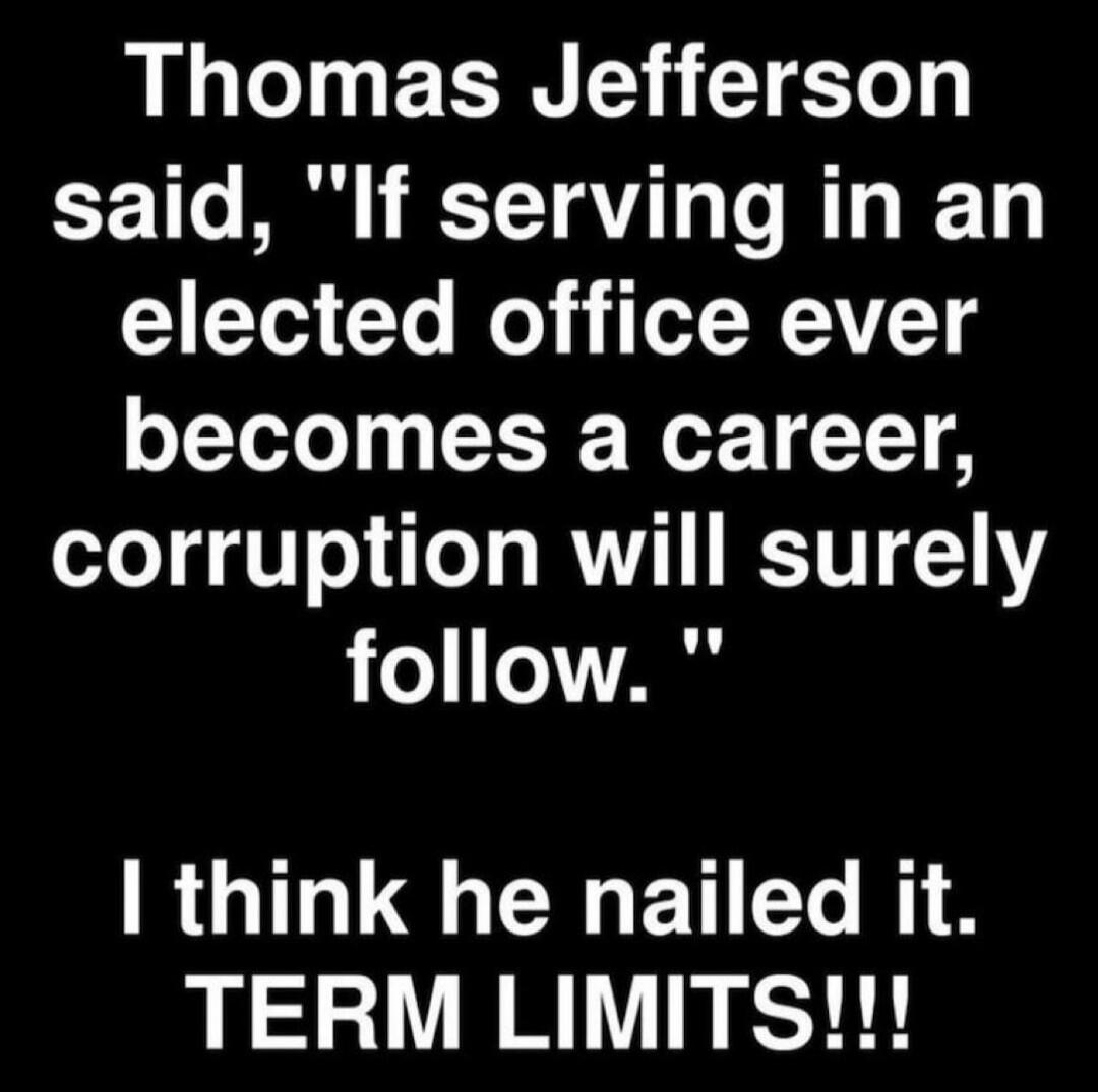 Thomas Jefferson said, 