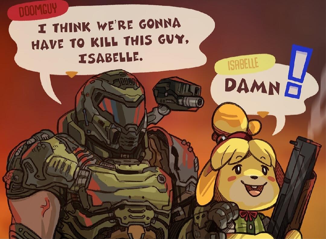 I THINK WERE GONNA HAVE TO KILL THIS GUY ISABELLE