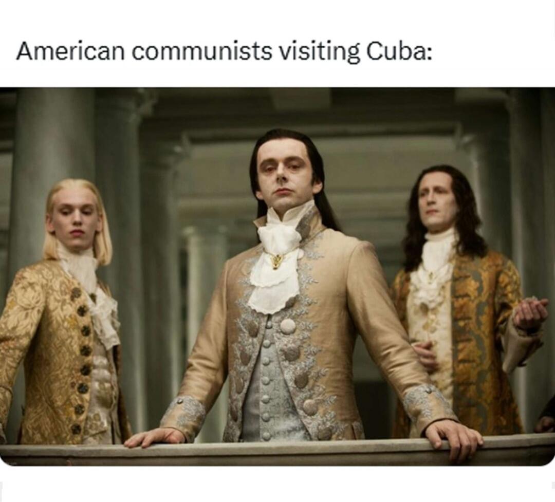 American communists visiting Cuba: