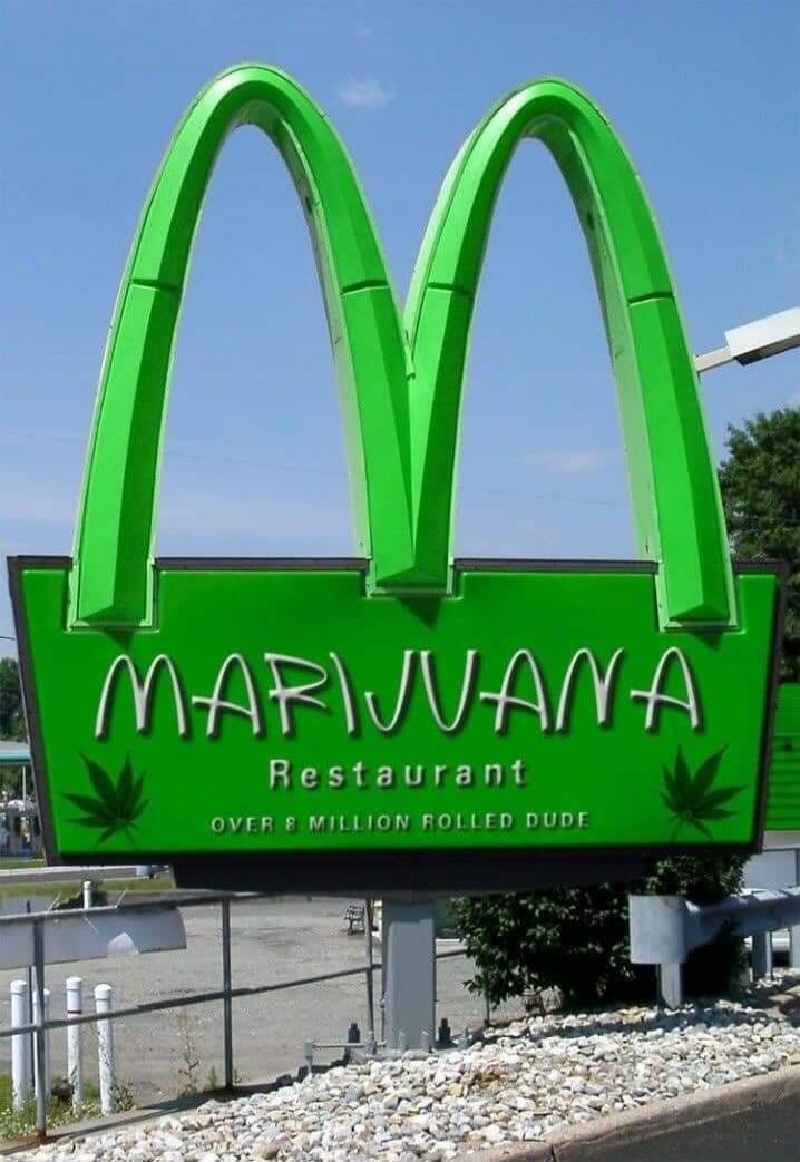 MARIJUANA Restaurant OVER 8 MILLION ROLLED DUDE