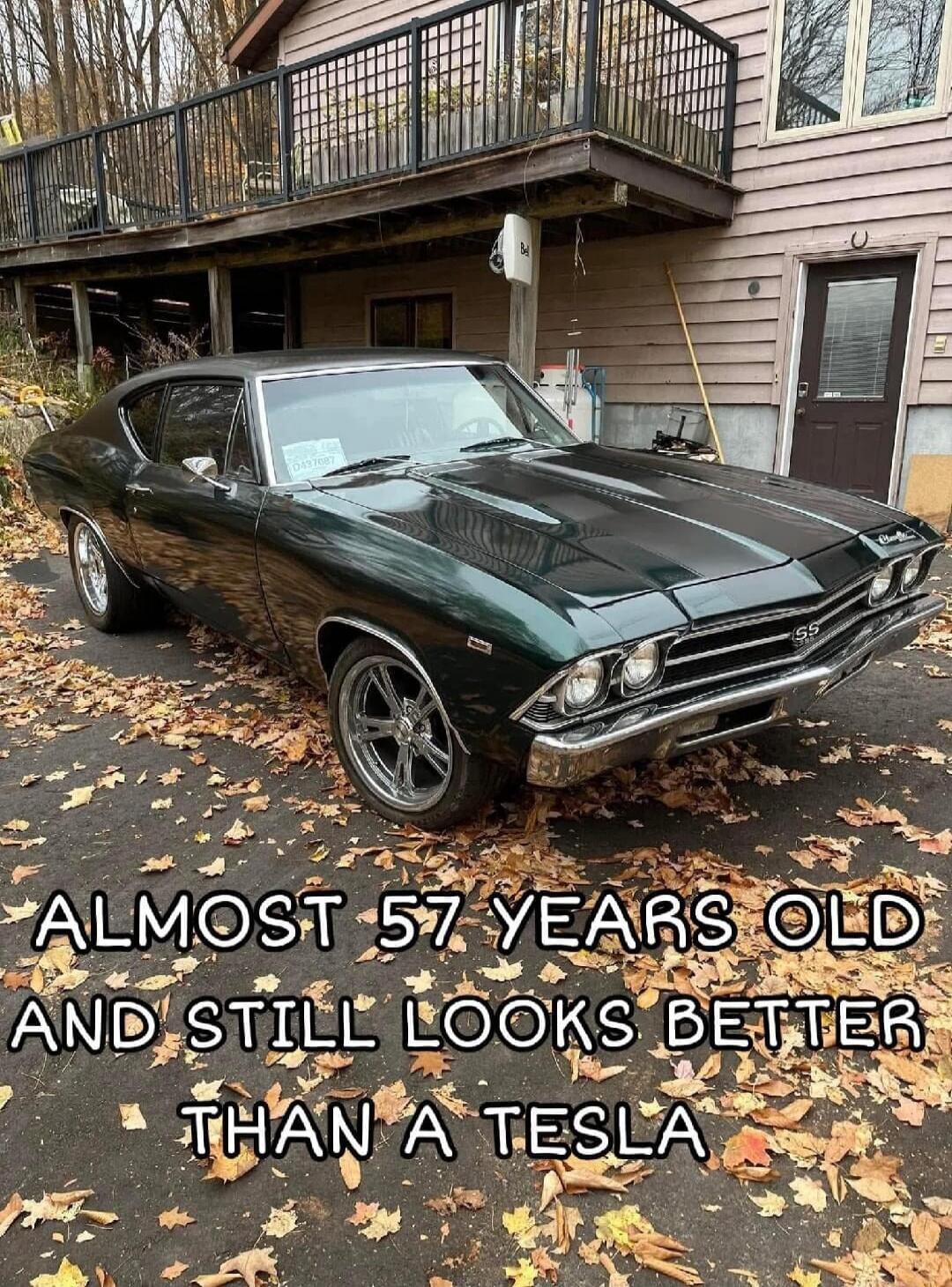 ALMOST 57 YEARS OLD AND STILL LOOKS BETTER THAN A TESLA