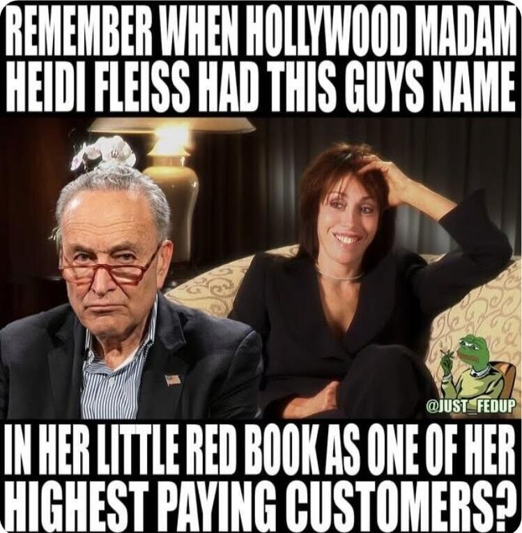 REMEMBER WHEN HOLLYWOOD MADAM HEIDI FLEISS HAD THIS GUYS NAME IN HER LITTLE RED BOOK AS ONE OF HER HIGHEST PAYING CUSTOMERS?