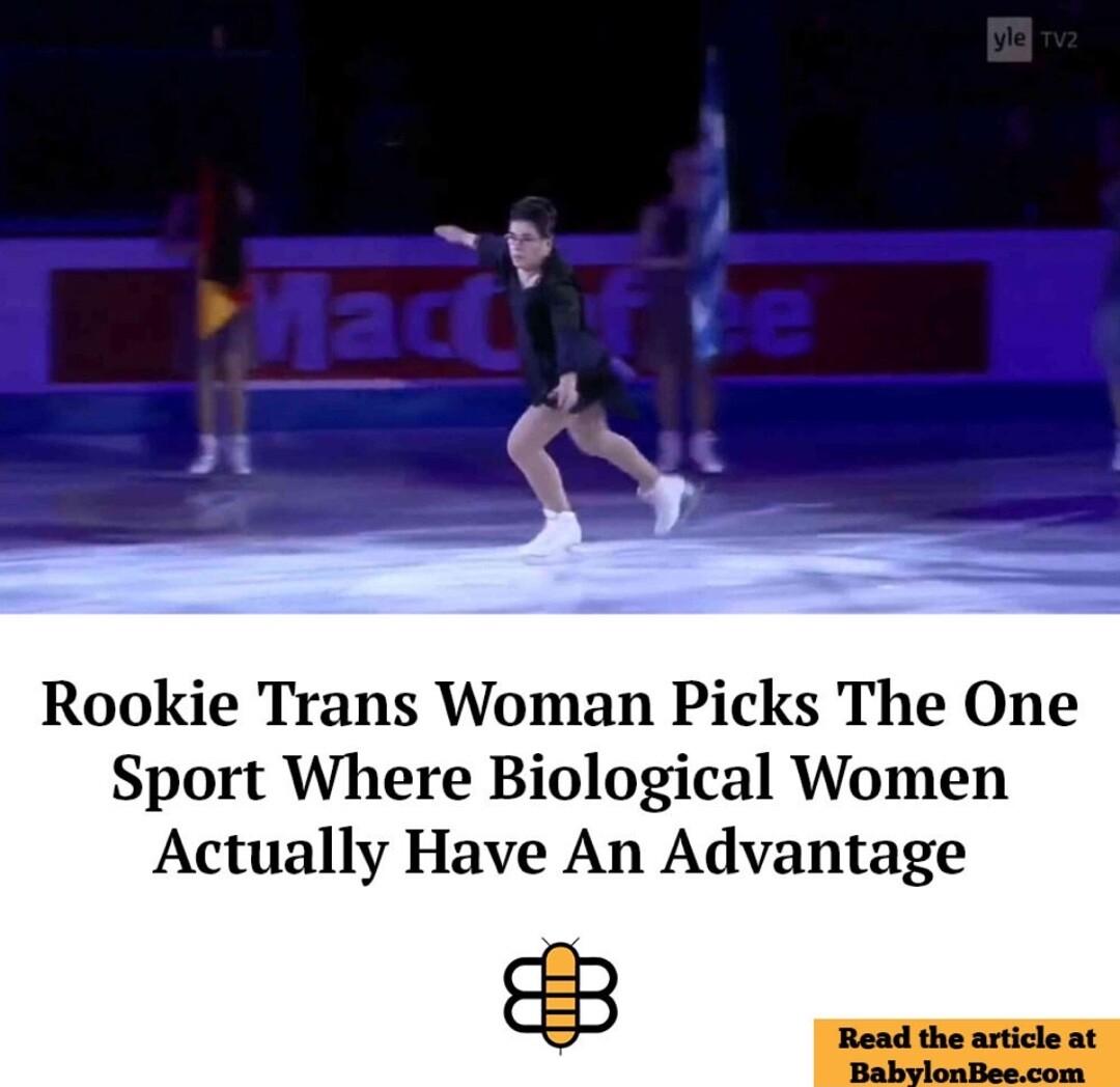 Rookie Trans Woman Picks The One Sport Where Biological Women Actually Have An Advantage