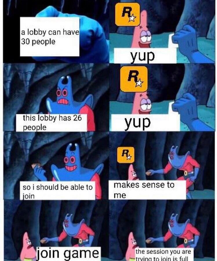 a lobby can have 30 people makes sense to me s0 i should be able to oin