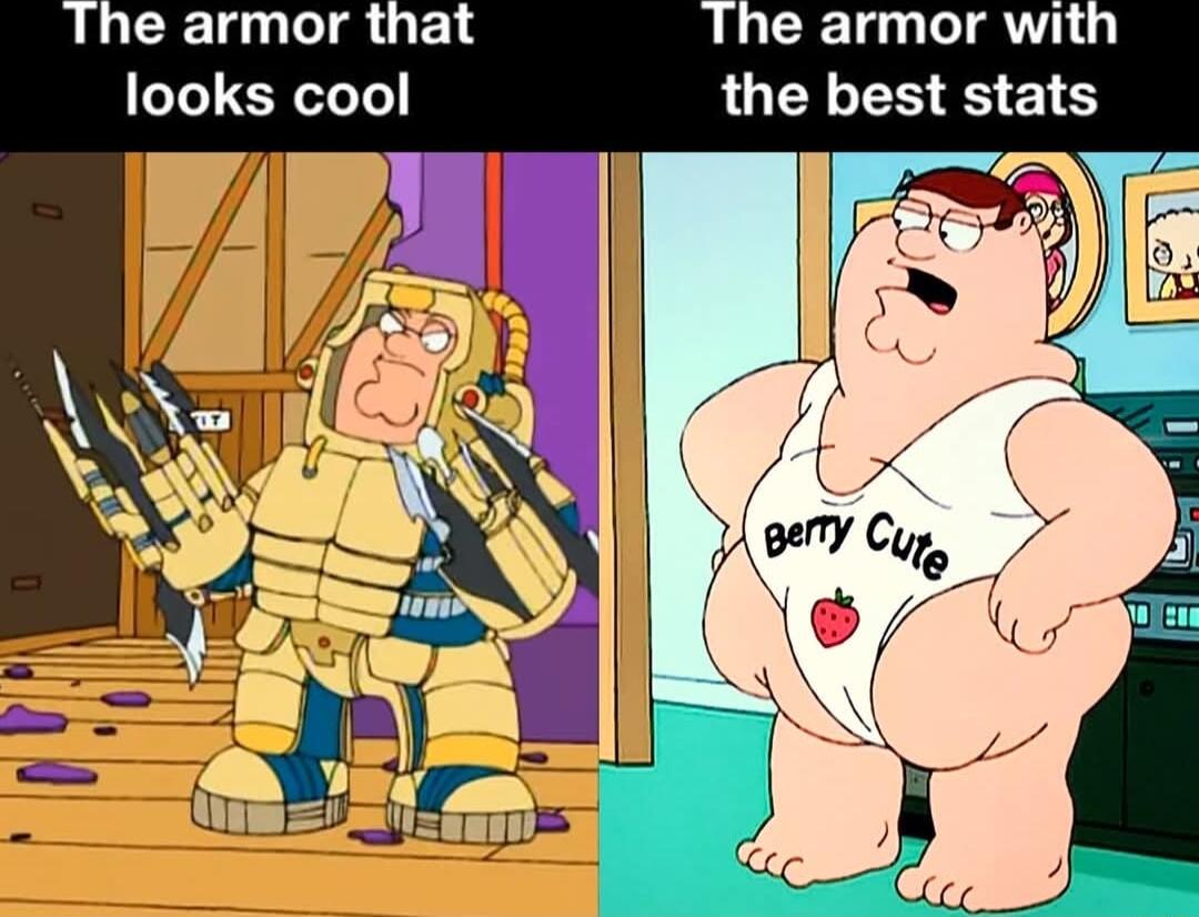 e armor that e armor witl looks cool the best stats i o