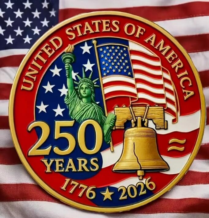 UNITED STATES OF AMERICA 250 YEARS 1776 2026
