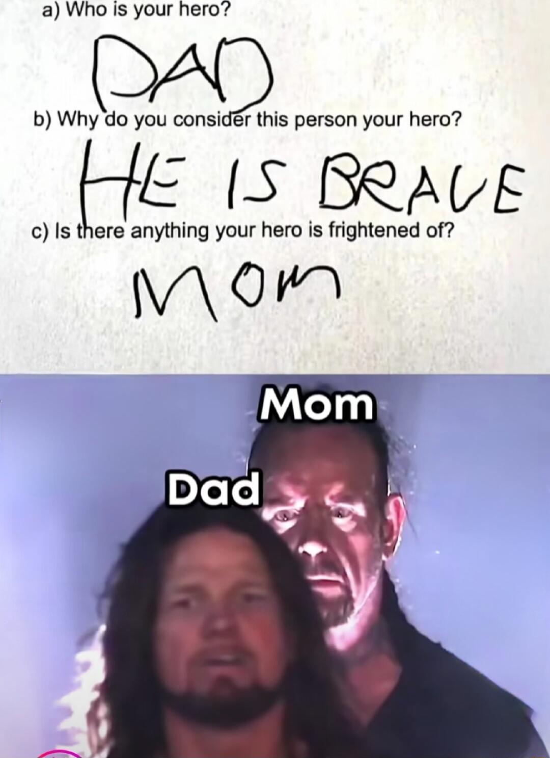 a Who is your hero b Why do you considr this person your hero LS BRAE c Is there anything your hero is frightened of