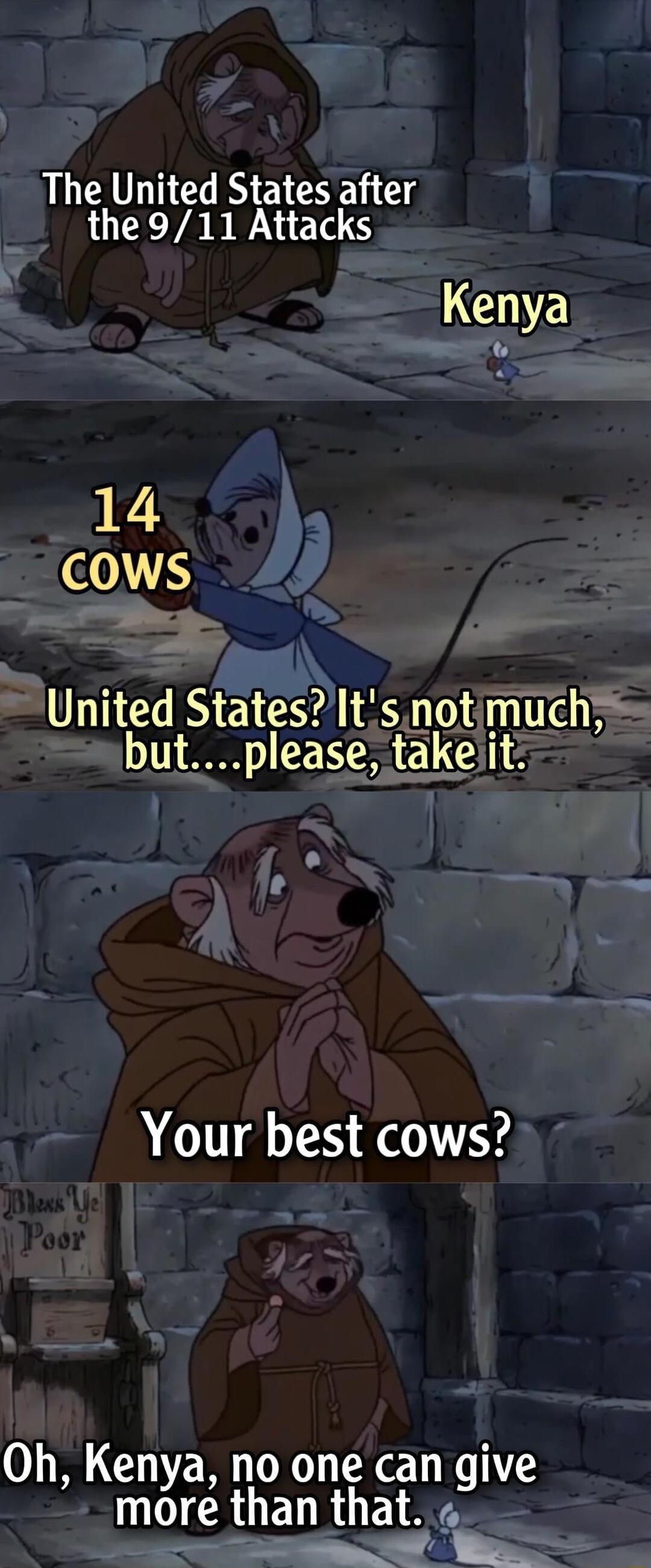 The United States after VAR WAET Kenya 14 S United StatesItsnotimuch butplease takeiit Your best cows Oh Kenya no one can give M CRGET R E e e N