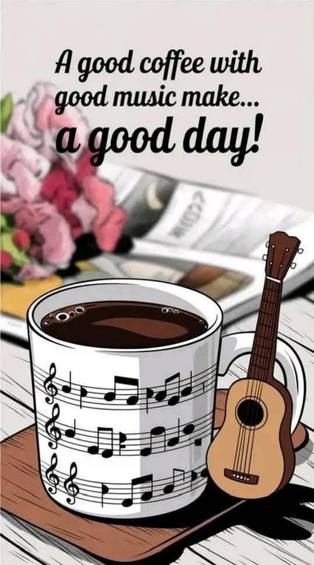 A good coffee with good music make... a good day!