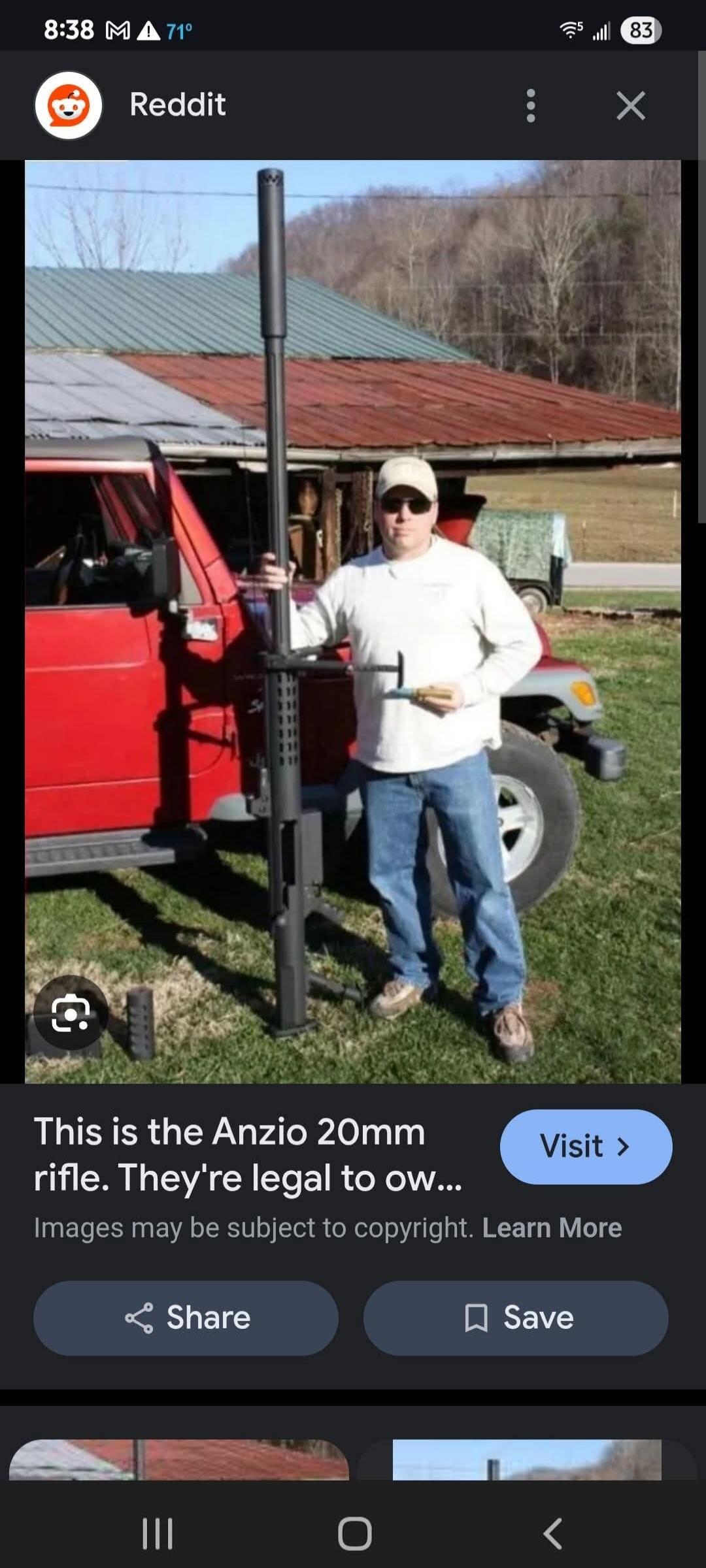 This is the Anzio 20mm rifle. They're legal to own.