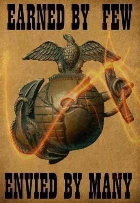 EARNED BY FEW ENVIED BY MANY